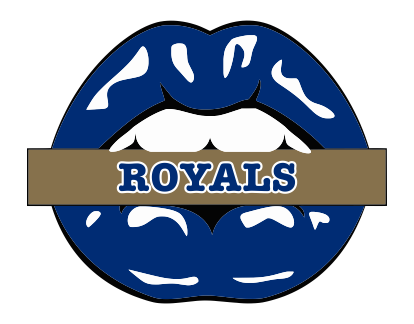 Kansas City Royals Lips Logo vinyl decal